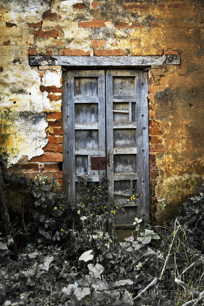 老式的门