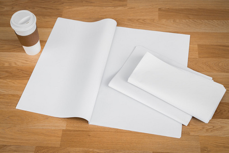 空白报纸素材图片