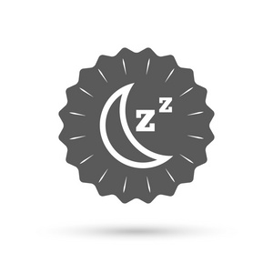 睡眠标志图标