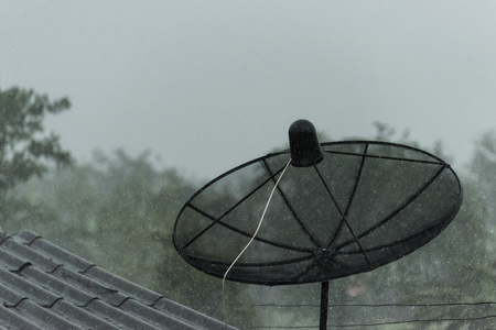 天线通信卫星天线天线天线天线与雨