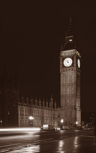 在伦敦的大笨钟