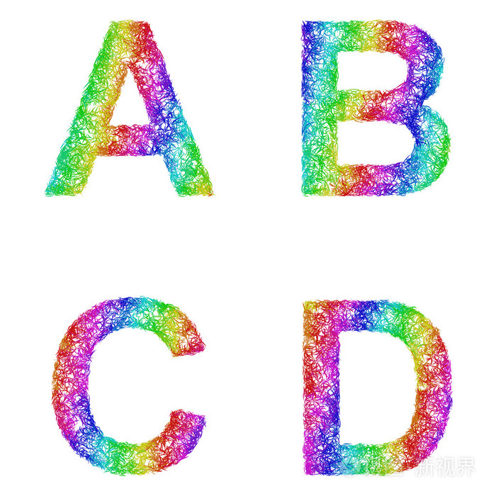下载小样发票合同问题/举报字体绘图颜色彩虹素描字体集小写字母 j k