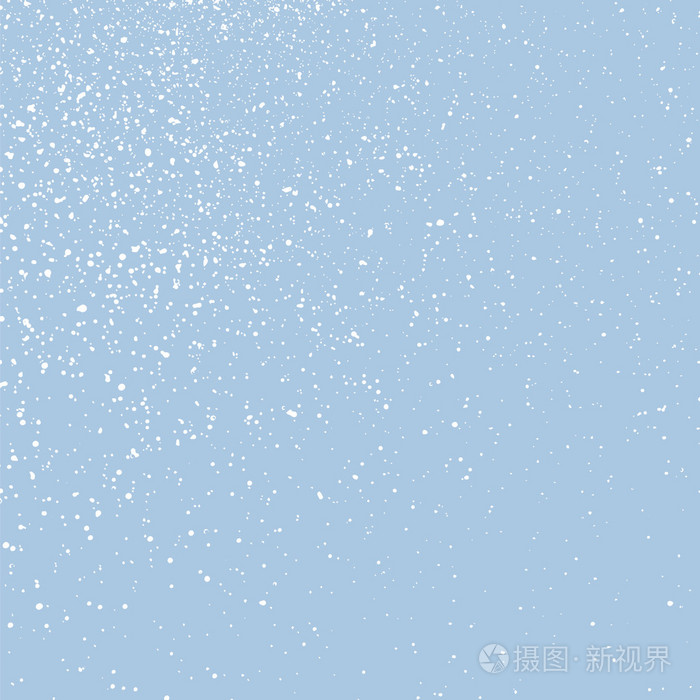 白雪抽象的冬天背景..下雪了。雪花般的抽象纹理。设计元素。矢量插图，eps10..