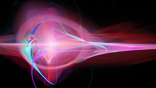 桌面上的分形壁纸.创意平面设计的数字艺术品.格式16:9宽屏显示器.