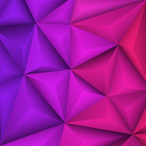 抽象的几何紫罗兰色背景。矢量图