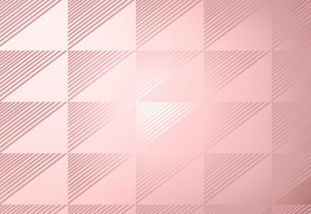 粉红色的三角形的抽象背景