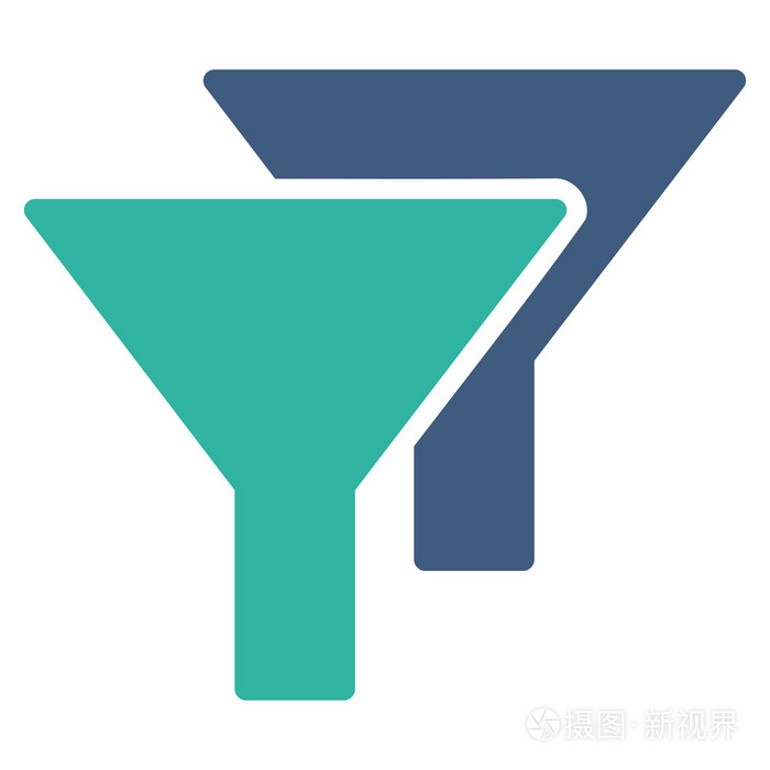 筛选器平面图标