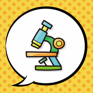 涂鸦显微镜图片