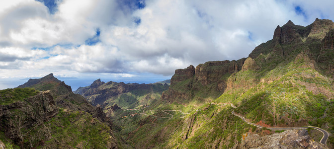 特内里费岛的全景