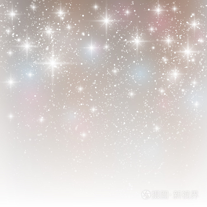 星光灿烂的光背景