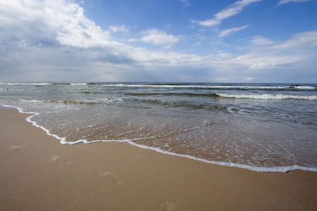 Karwia，波兰波罗的海景观
