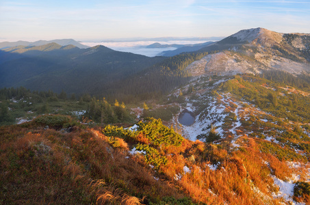 山与湖风景