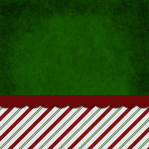 绿色 红色和白色条纹的糖果条纹 Grunge 背景
