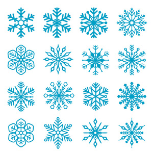 雪花剪影集图片