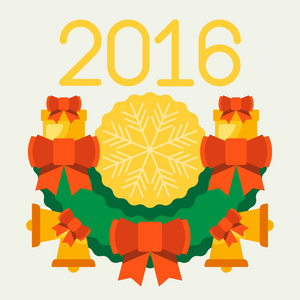 圣诞快乐，快乐新的一年 2016