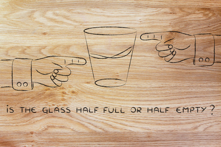是半满还是半空的杯子吗插图