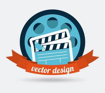 看电影图标设计