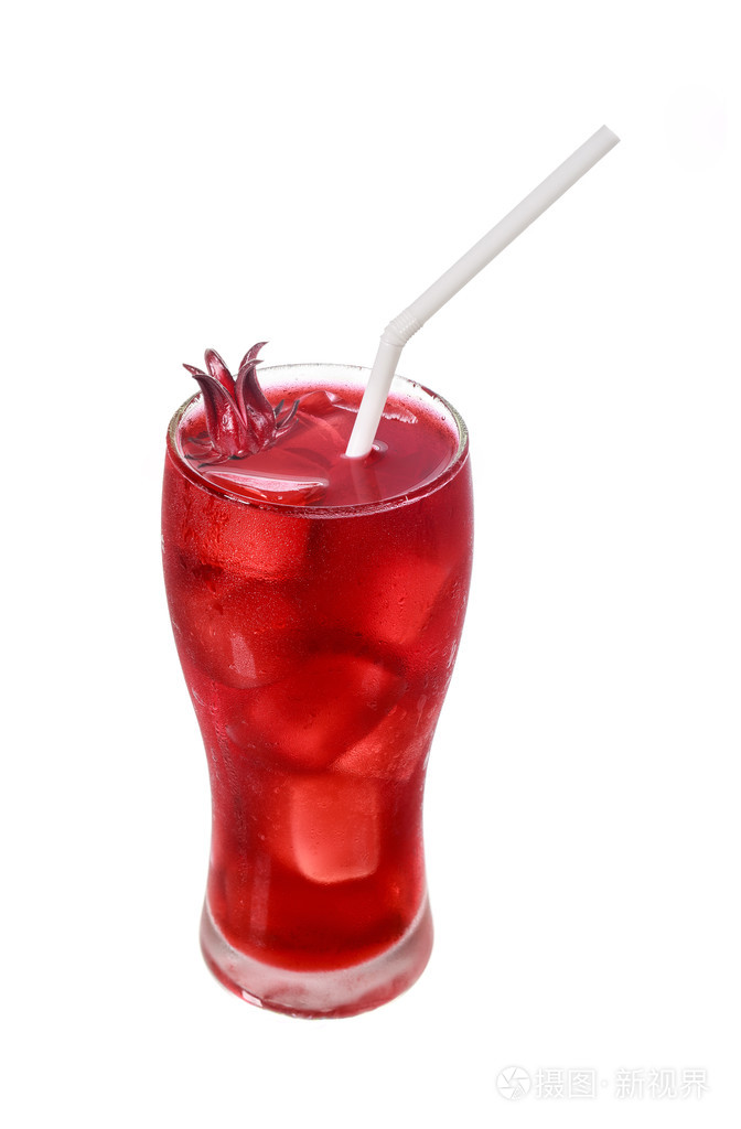 红色的软性饮料