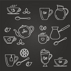 茶和咖啡图标