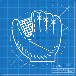 棒球手套图标