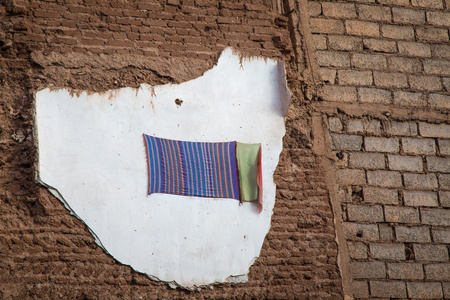 墙在马拉喀什