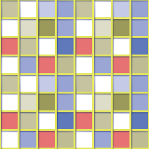 无缝拼接图案集彩色方块的无缝拼接照片