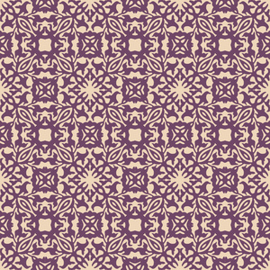 无缝的背景图像的复古典雅紫色几何形状图案