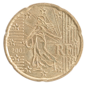 欧元分硬币