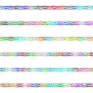 颜色分形文本分隔线设计方案集图片