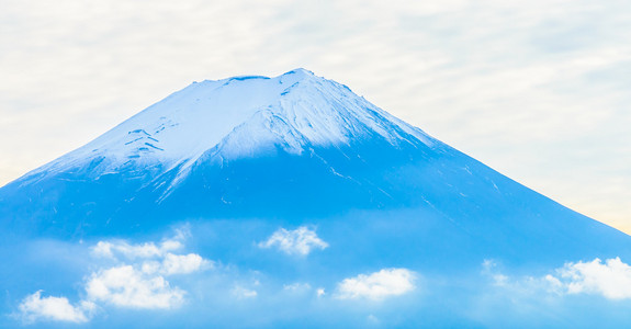 富士山的美景