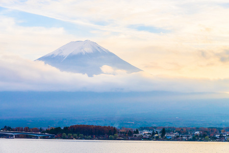 富士山的美景