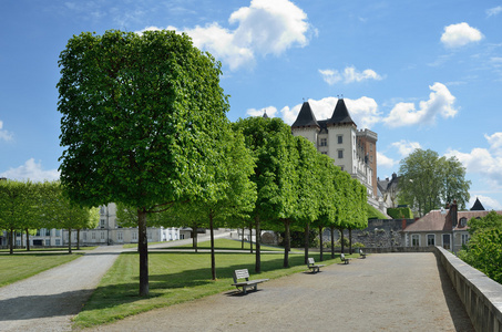 法国城市波尔多皇家城堡图片