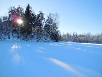 2015年2月卡累利阿的冬季景观