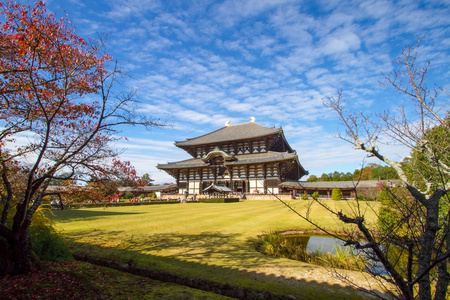 在京都的东大寺