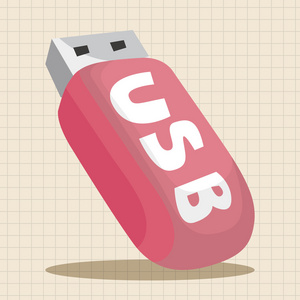 usb 主题元素图标元素