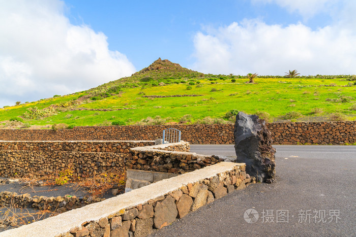 乡村景观景区山路