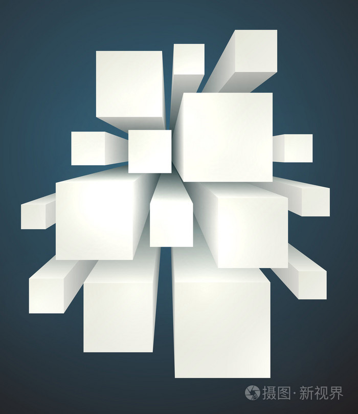 正方形抽象背景