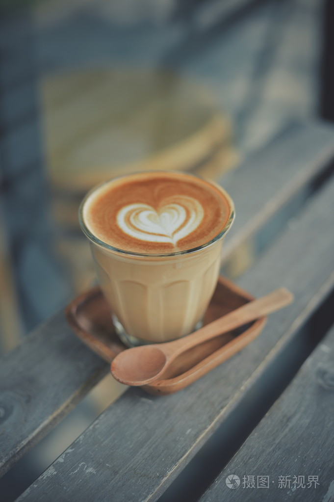 cup的咖啡拿铁艺术