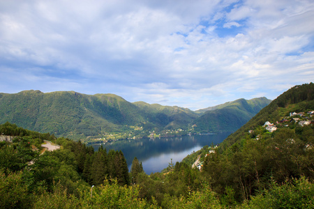 挪威的自然美景