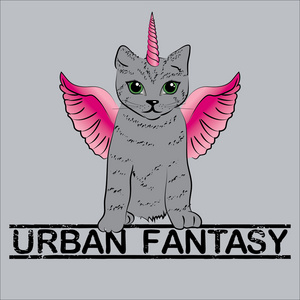城市幻想可爱独角兽猫