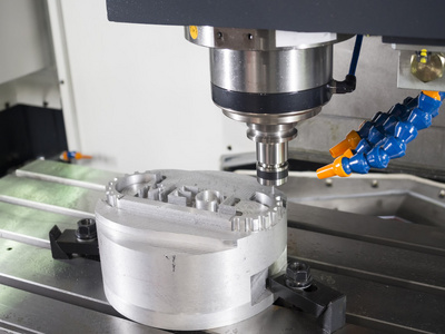 数控加工中心切削模具照片