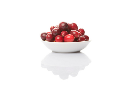 小红莓在白碗