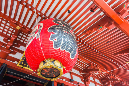 美丽的建筑，在浅草寺