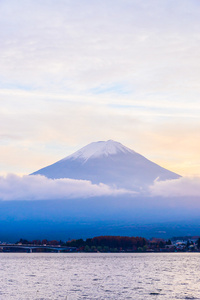 富士山的美景