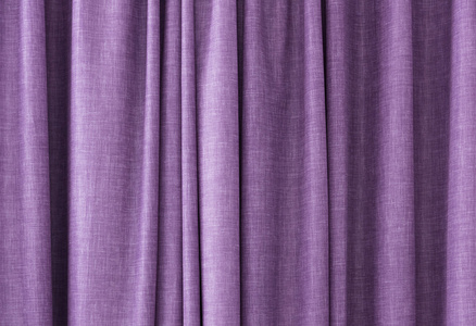厚厚的窗帘紫色图片