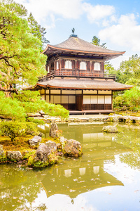 在京都银阁寺