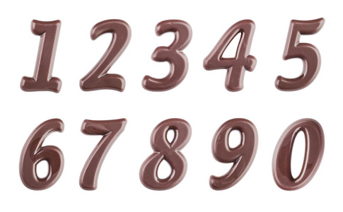 黑巧克力数字集