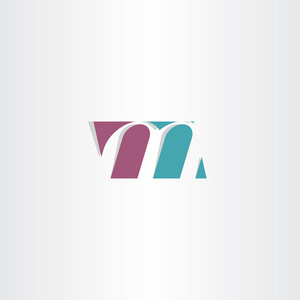 标识 m logo 字母 m 标志符号矢量