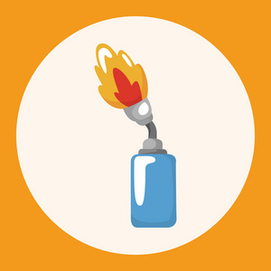 烧烤设备火主题元素图标元素