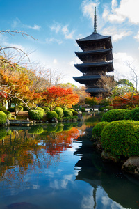 木制河津寺塔